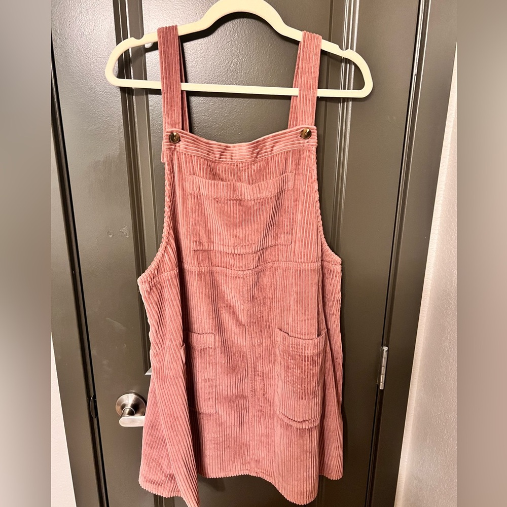 WILD FABLE | Pink Corduroy Dress
